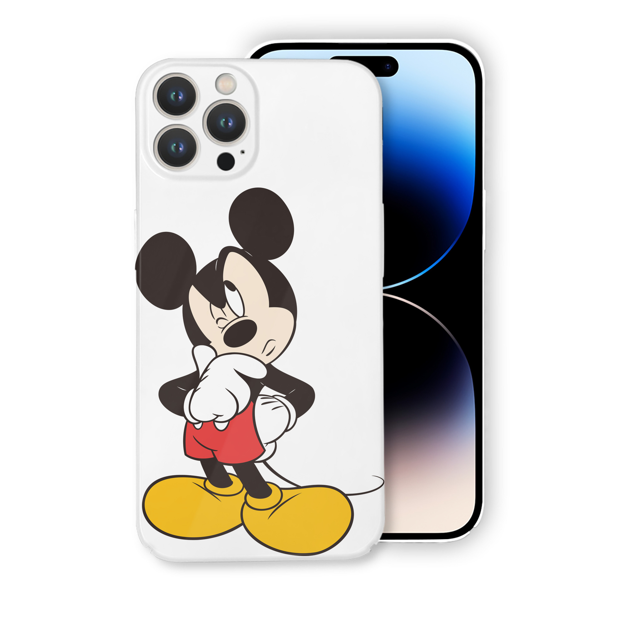 （画像用） ミッキーマウス Mickey Mouse 【iPhone 14シリーズ対応】ハードケース